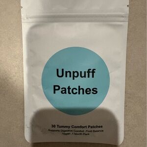 Unpuff Patches Tummy Comfort Pack of 30 NWT health and wellness